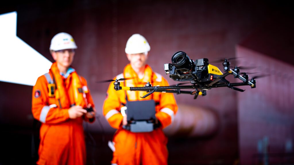 Drone inspection Saipiem